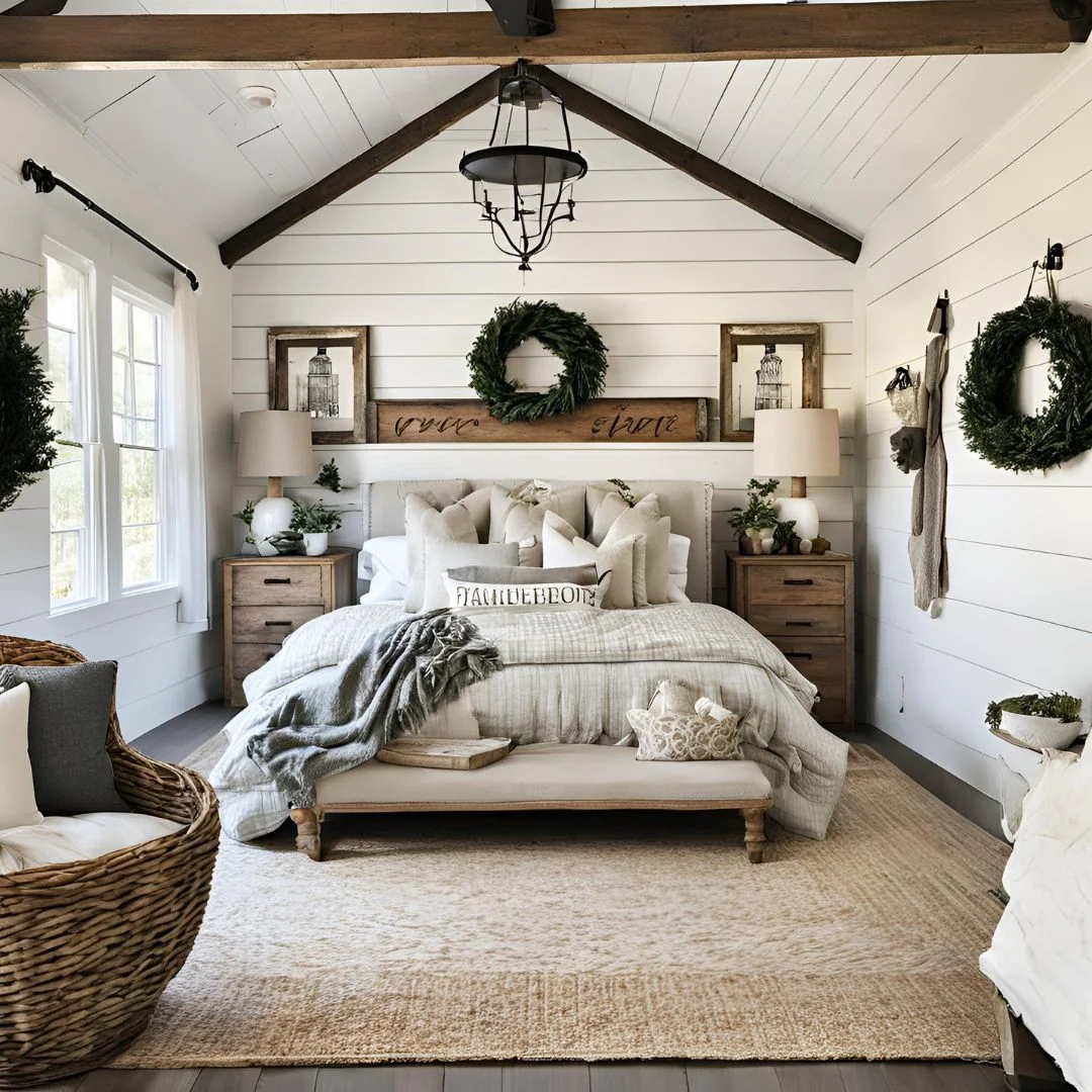 Cozy Farmhouse Bedroom