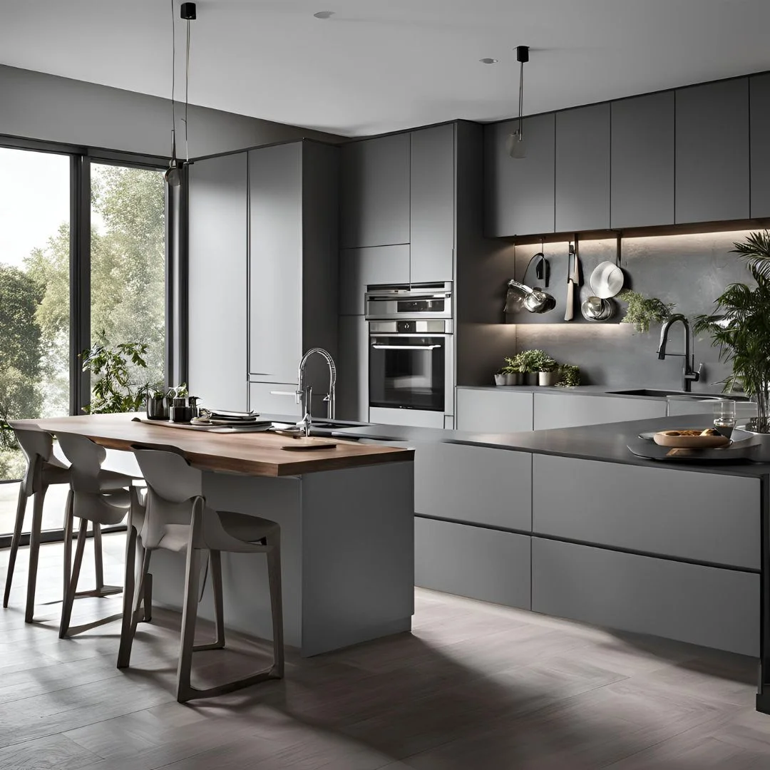 Gray Modern Kitchen Ideas