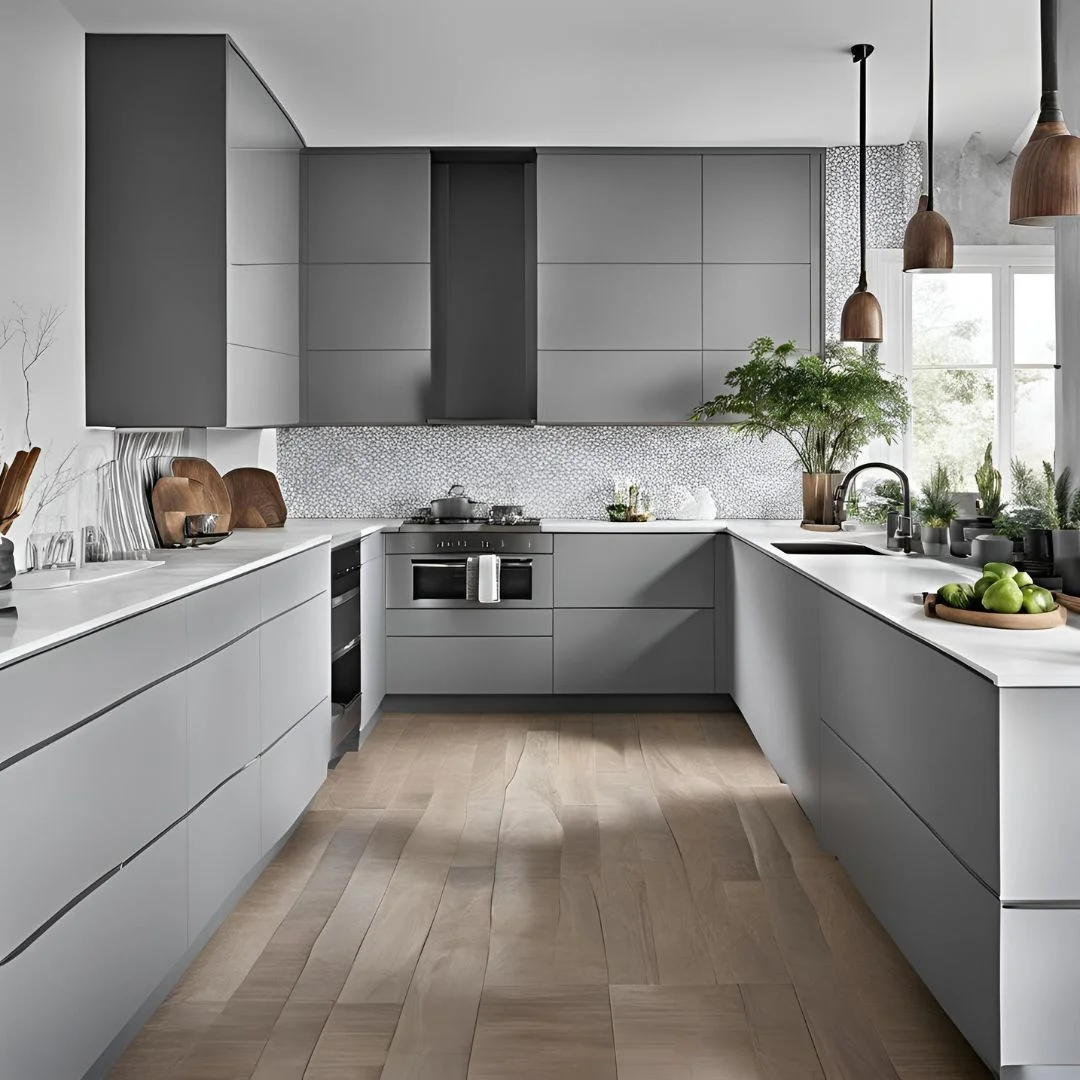 Grey and White Kitchen Ideas