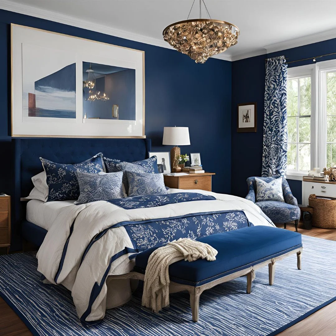 Navy Bedroom Ideas for Adults